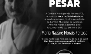 Nota de pesar 