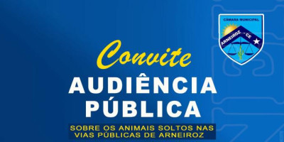 AUDIÊNCIA PUBLICA