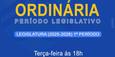 4 SESSÃO ORDINÁRIA DO PRIMEIRO PERÍODO LEGISLATIVO DE 2025