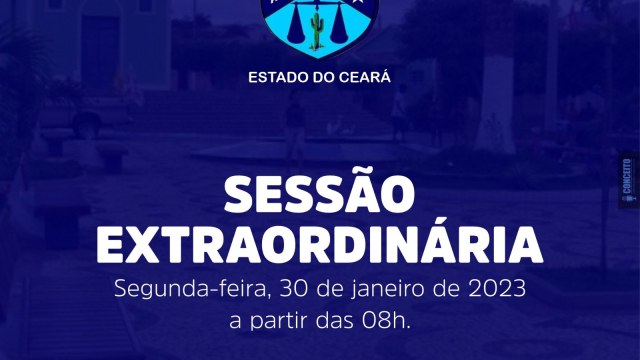 Sessão extraordinária 