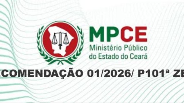 RECOMENDAÇÃO MP 01/2026