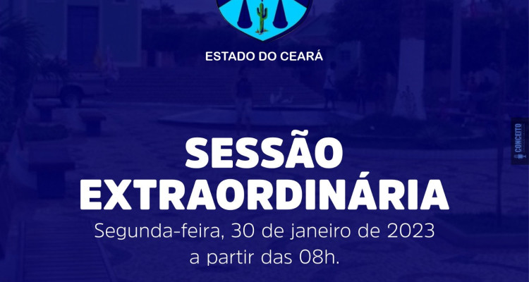 Sessão extraordinária 